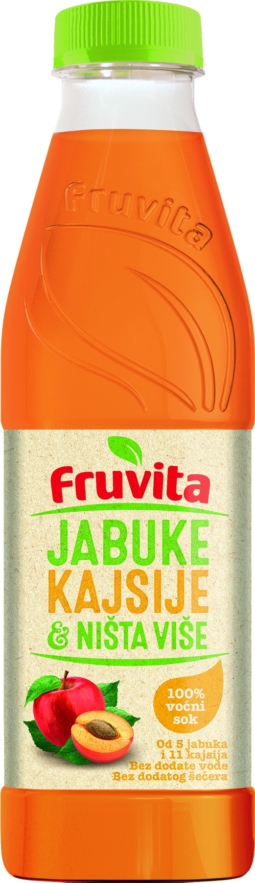 Slika za Sok kajsija samo voće&ništa više Fruvita 0.75l
