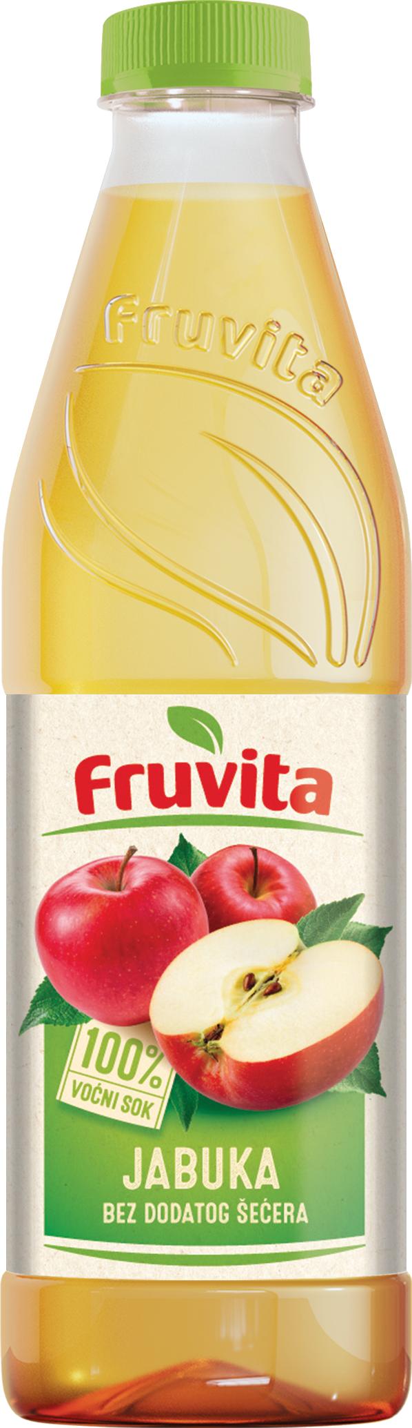 Slika za Sok 100% jabuka Fruvita 0.75l