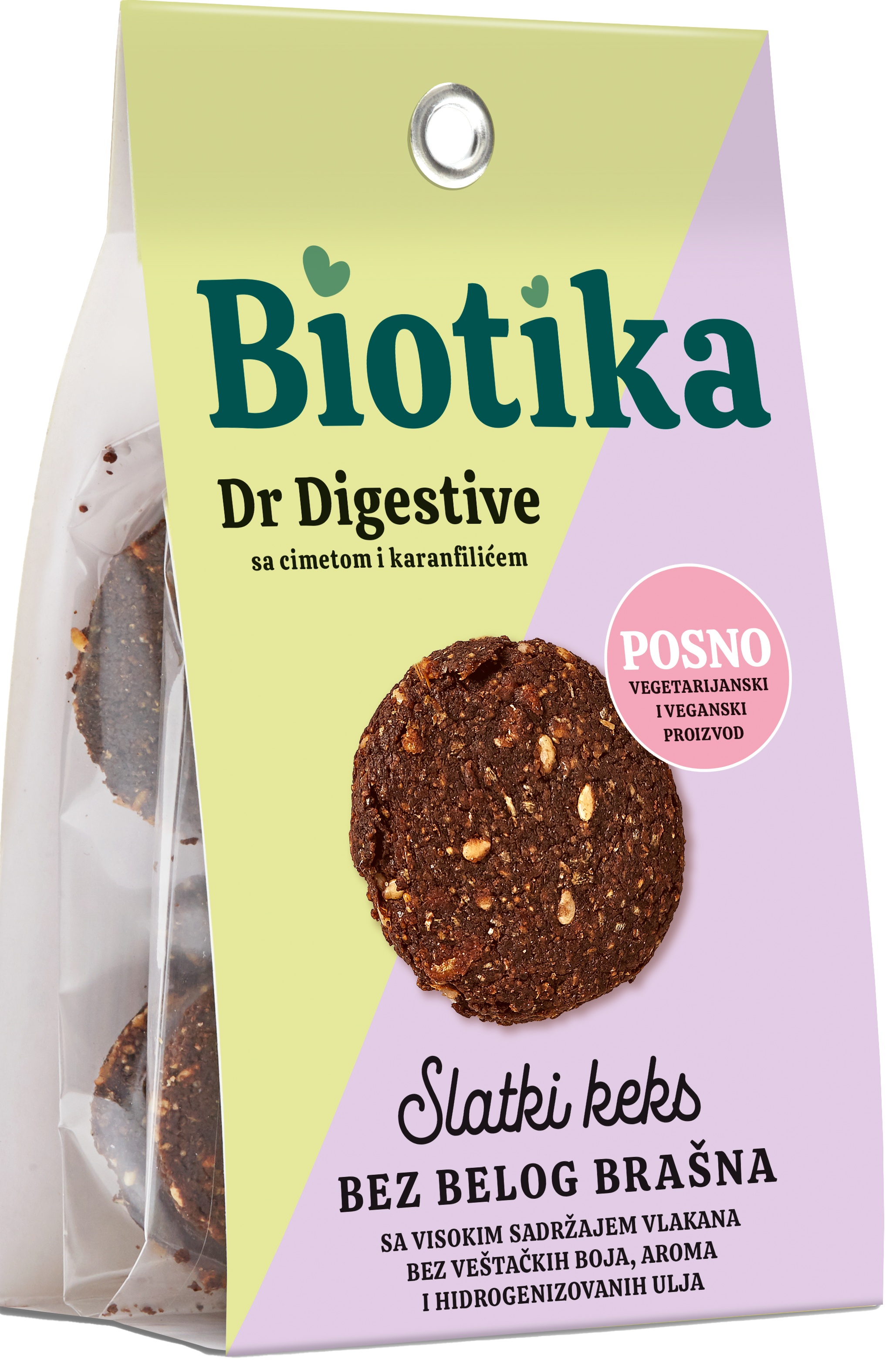 Slika za Keks integralni sa cimetom i karanfilićem Dr.Digestive 100g