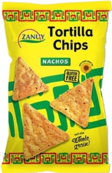 Slika za Tortilja čips nachos bez glutena Zanuy 200g