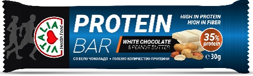 Slika za Proteinski bar kikiriki i bela čokolada Vitalia 30g