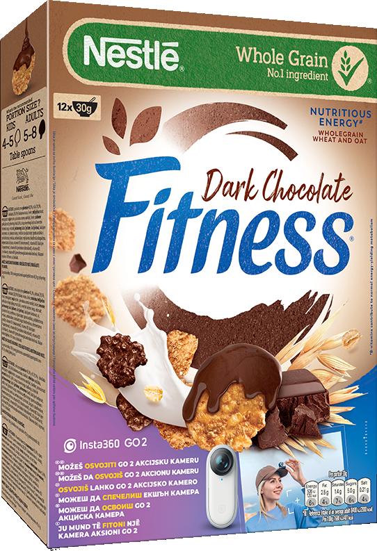 Slika za Žitarice Fitness dark chocolate Nestle 375g