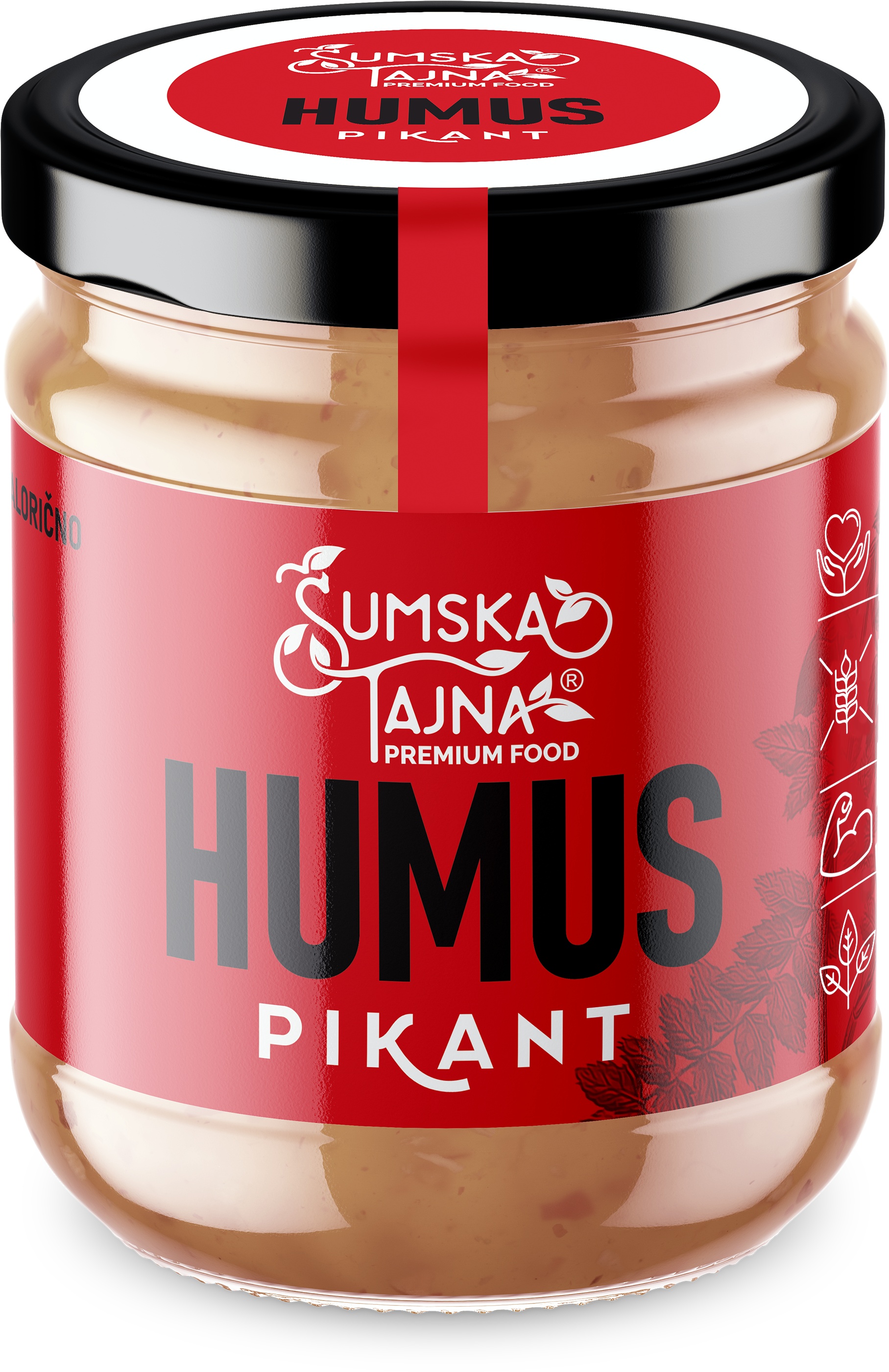Slika za Humus pikant Šumska tajna  175g