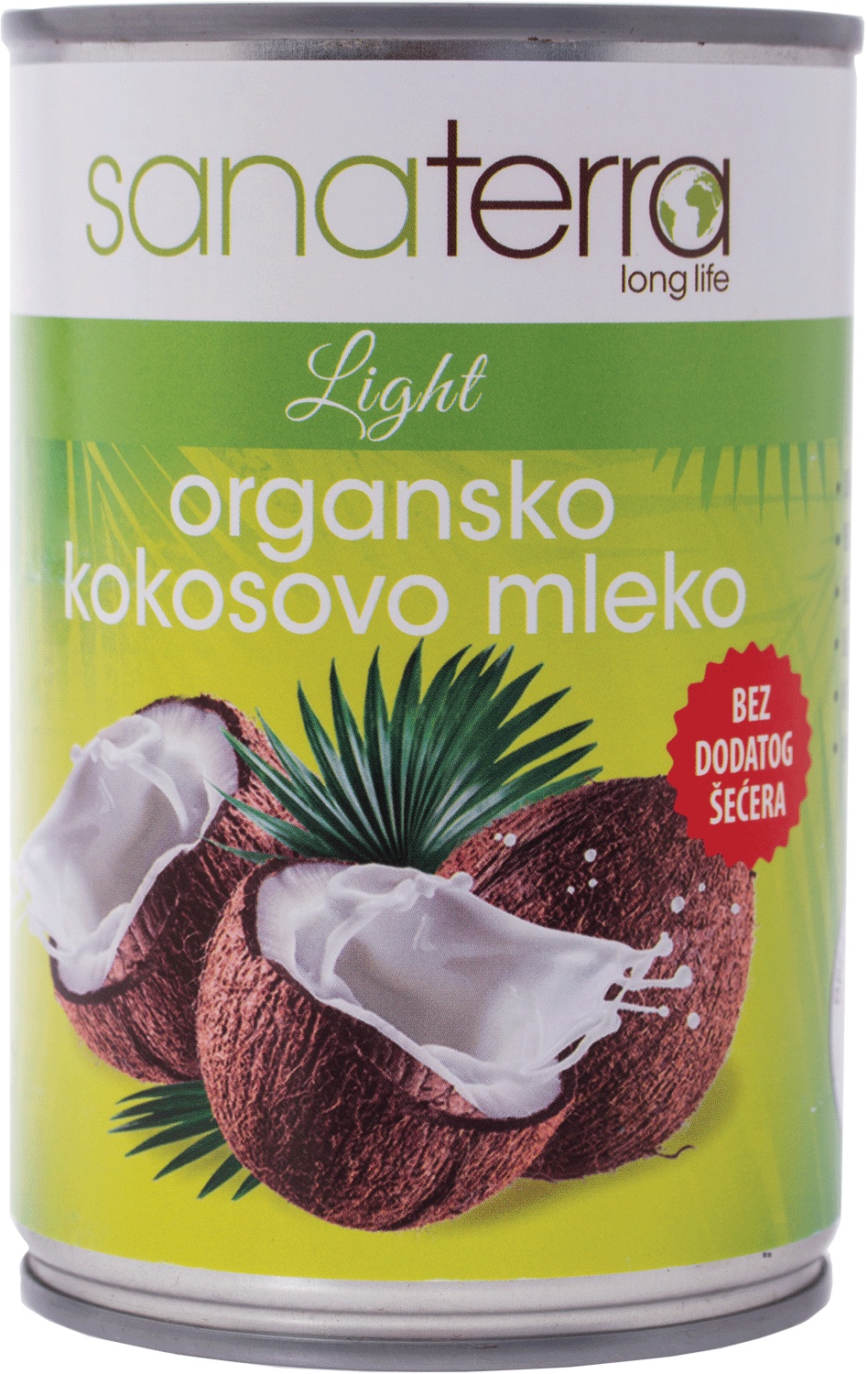Slika za Kokosovo mleko organsko Sanaterra 400ml