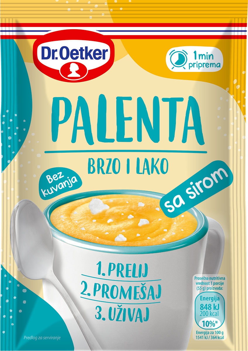 Slika za Palenta sa sirom instant Dr.Oetker 55g