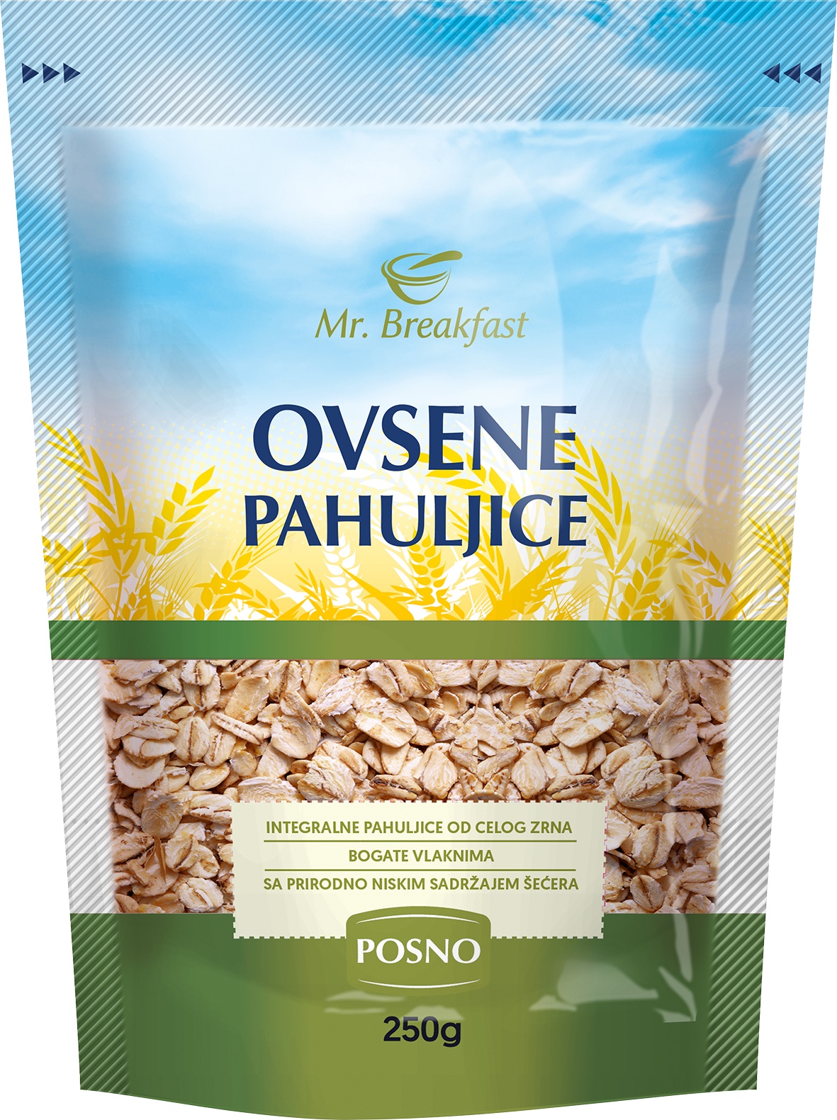 Slika za Ovsene pahuljice mister Dr. Breakfast 250g