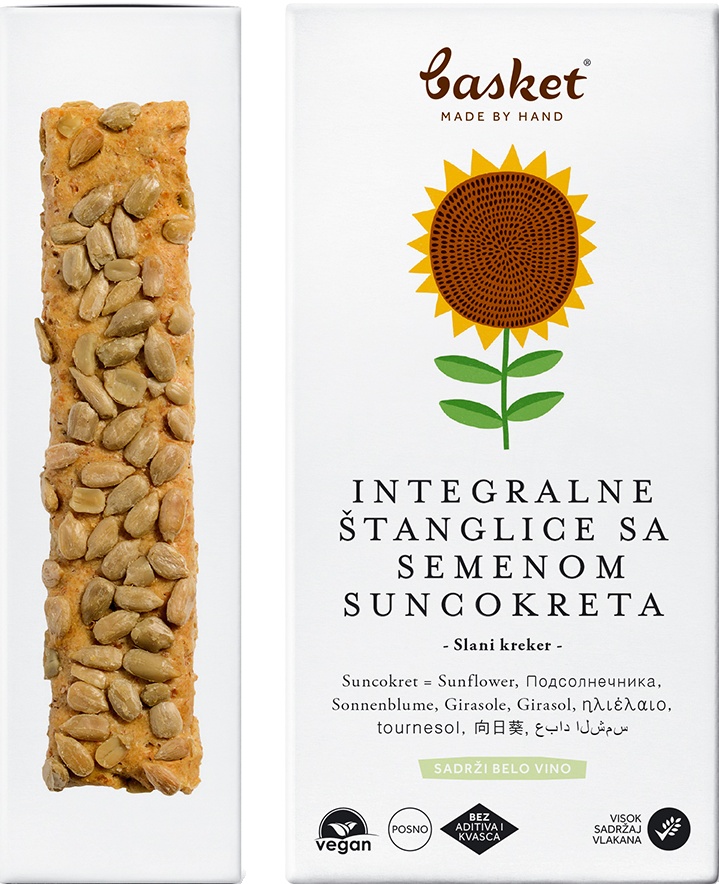 Slika za Štanglice integralne sa suncokretom Basket 100g