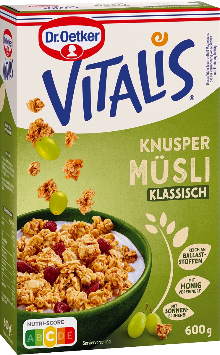 Slika za Musli krispi plus klasik Vitalis 600g