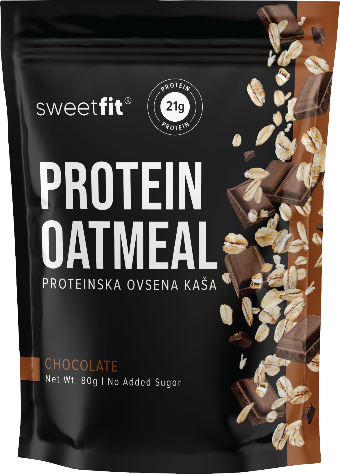 Slika za Proteinska kaša čokolada Sweetfit 80g