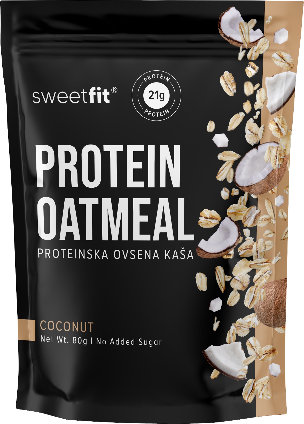 Slika za Proteinska kaša kokos Sweetfit 80g