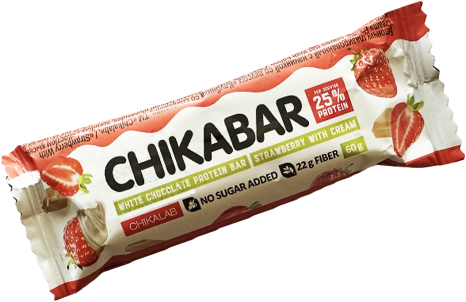 Slika za Proteinski bar jagoda Chika bar 60g