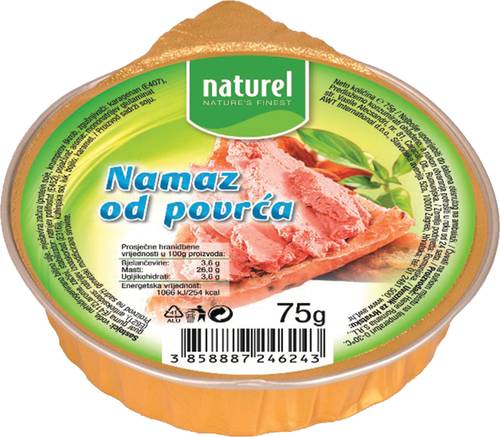 Slika za Pašteta od povrća Naturel 75g