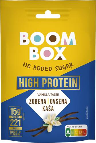Slika za Ovsena kaša protein vanila Boom box 60g