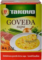 Slika za Kocka za goveđu supu Takovo 4x22g