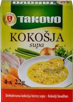 Slika za Kocka za pileću supu Takovo 4x22g