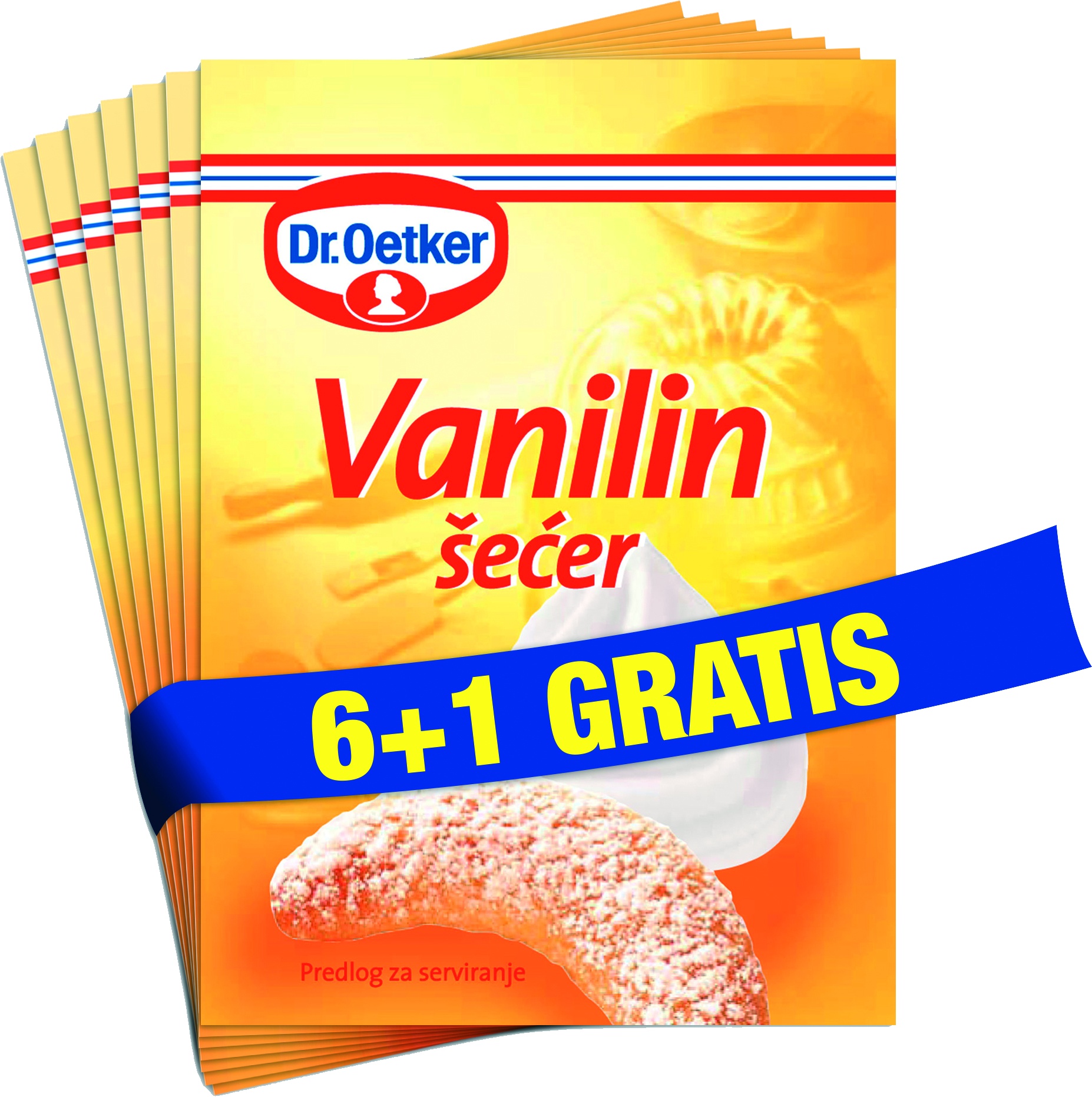 Slika za Vanilin šećer Dr.Oetker 6 +1 gratis 70g