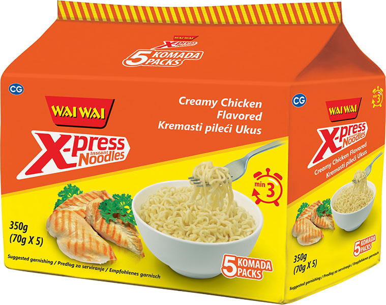 Slika za Instant nudle ukus piletine X-press 350g