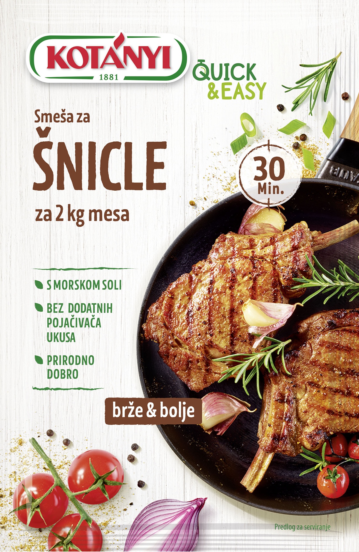 Slika za Začin smesa za šnicle Kotanyi 35g