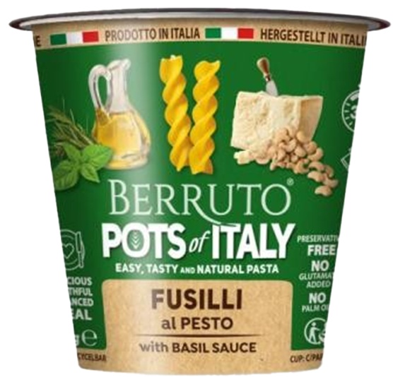Slika za Testenina instant fussili pesto Berruto 70g