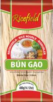 Slika za Nudle pirinčane 0.8mm bun gao Ricefield 400g