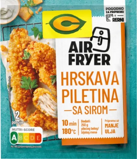 Slika za Mešavina za hrskavu piletinu sa sirom  Air fryer Začin C 44g