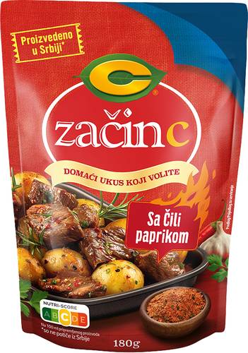 Slika za Začin chili mix ZačinC 180g