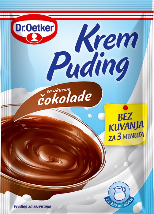 Slika za Krem puding sa ukusom čokolade Dr. Oetker 60g