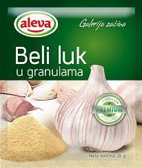 Slika za Začin beli luk u granulama Aleva 25g