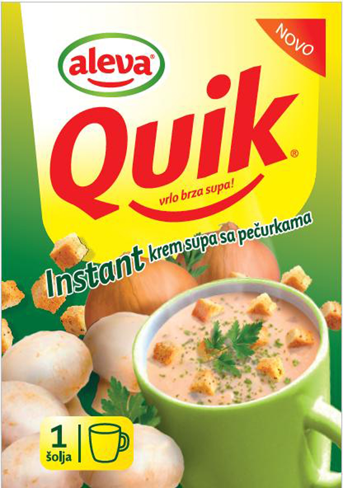 Slika za Instant krem supa sa pečurkama Quick 17g