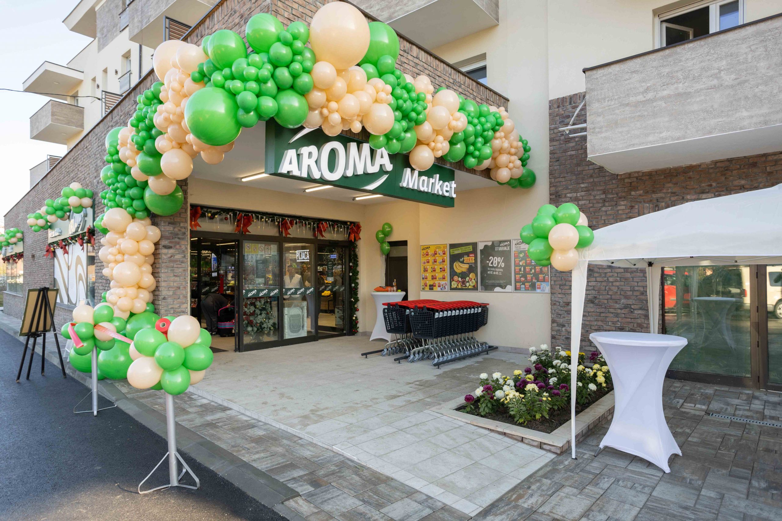 Aroma market otvoren u Sopotu